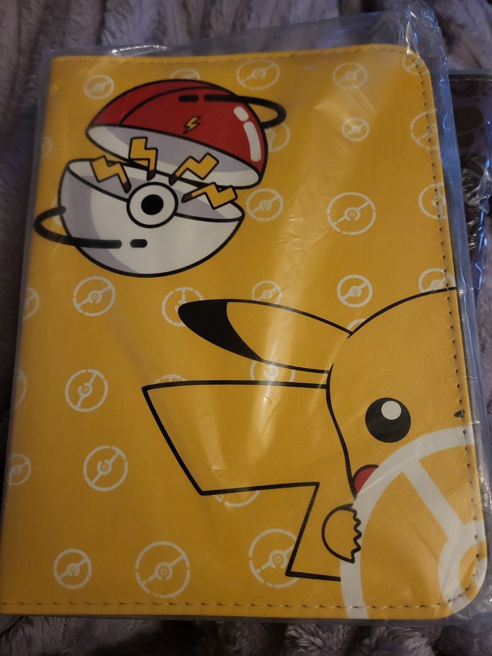 Yellow Pikachu Zip Wallet